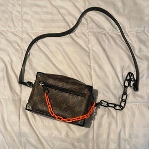 Trunk style bag inspired designer